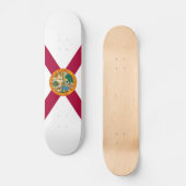Vlag van Florida Skateboard (Voorkant)