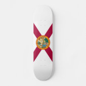Vlag van Florida Skateboard (Voorkant)
