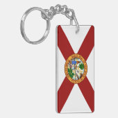 vlag van Florida Sleutelhanger (Voorkant Links)