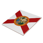 Vlag van Florida Tegeltje (Zijkant)