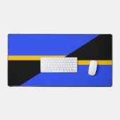 Vlag van Folsom, Californië Bureaumat (Keyboard & Muis)