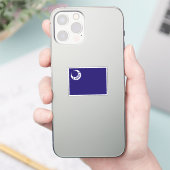 Vlag van Fort Moultrie, South Carolina. Sticker (Telefoon)