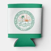 Vlag van Fort Pembroke Pines, Florida Blikjeskoeler (Voorkant)