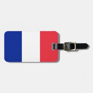 Vlag van Frankrijk Bagagelabel