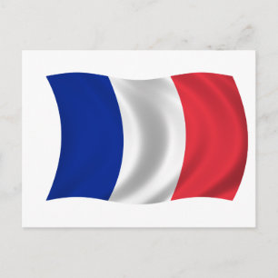 Vlag van Frankrijk Briefkaart