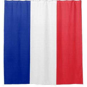 Vlag van Frankrijk Douchegordijn