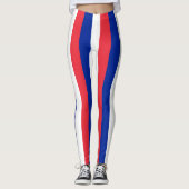 Vlag van Frankrijk Leggings (Voorkant)