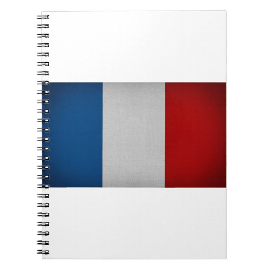 Vlag van Frankrijk Notitieboek (Voorkant)