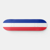 Vlag van Frankrijk Skateboard (Horizontaal)