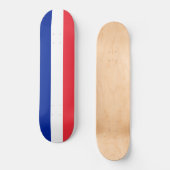 Vlag van Frankrijk Skateboard (Voorkant)