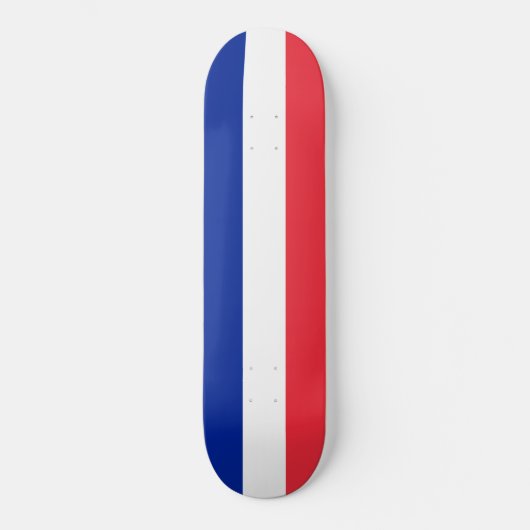Vlag van Frankrijk Skateboard (Voorkant)