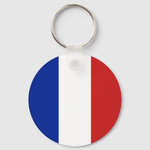 Vlag van Frankrijk Sleutelhanger