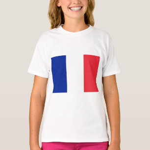 Vlag van Frankrijk T-shirt