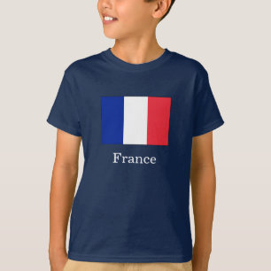 Vlag van Frankrijk T-shirt