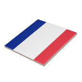 Vlag van Frankrijk Tegeltje (Zijkant)