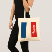 Vlag van Frankrijk Tote Bag (Voorkant (product))
