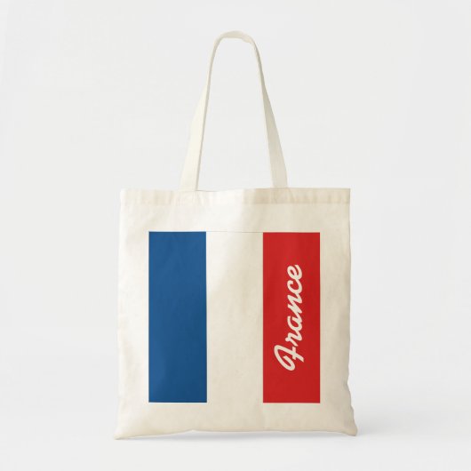 Vlag van Frankrijk Tote Bag (Voorkant)