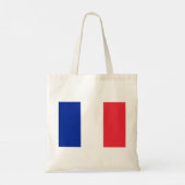 Vlag van Frankrijk Tote Bag (Achterkant)