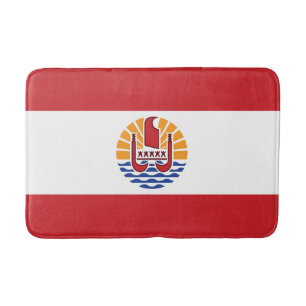 Vlag van Frans-Polynesië Badmat
