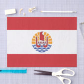 Vlag van Frans-Polynesië Tissuepapier (Craft)