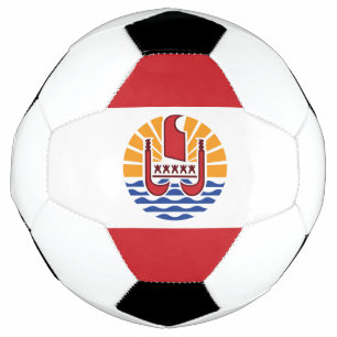Vlag van Frans-Polynesië Voetbal