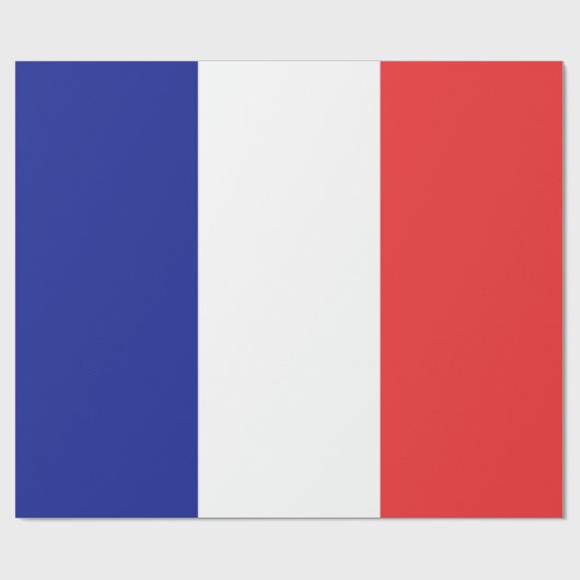 Vlag van Frans Tricolore Cadeaupapier (Vlak)