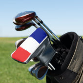 Vlag van Frans Tricolore Golfheadcover (Insitu)