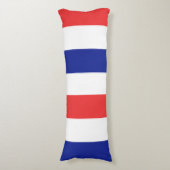 Vlag van Frans Tricolore Lichaamskussen (Voorkant Verticaal)