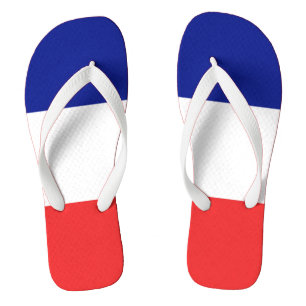 Vlag van Frans Tricolore Teenslippers