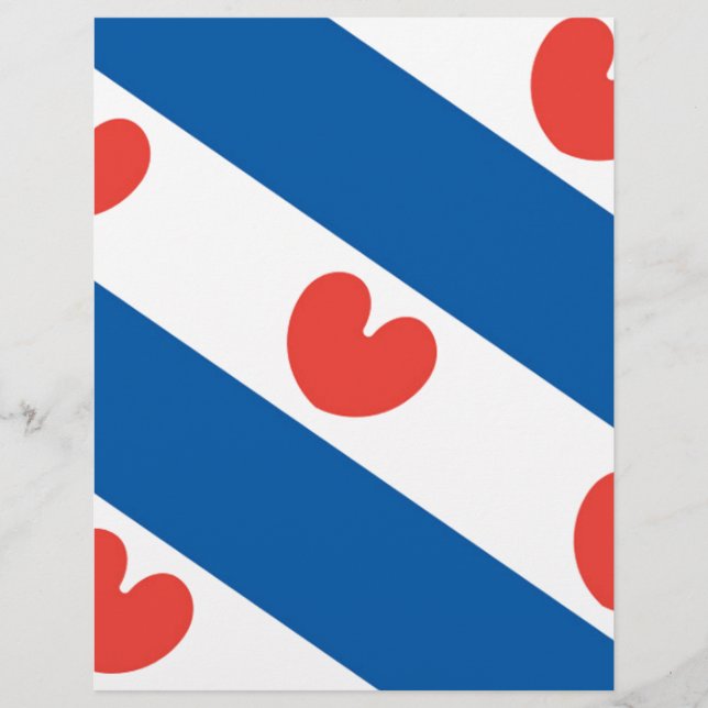 Vlag van Friesland (Voorkant)