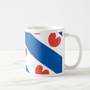 Vlag van Friesland Koffiemok