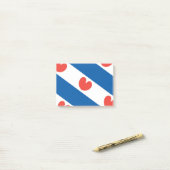 Vlag van Friesland Post-it® Notes (Op bureau)