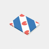 Vlag van Friesland Post-it® Notes (Schuin)