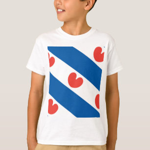 Vlag van Friesland T-shirt