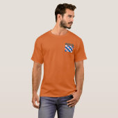 Vlag van Friesland T-shirt (Voorkant volledig)