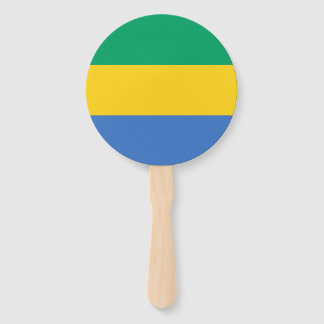 Vlag van Gabon Handwaaier
