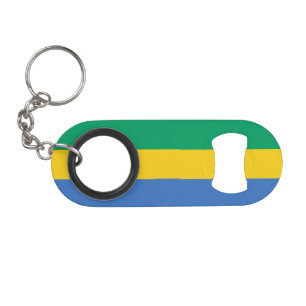 Vlag van Gabon Mini Flessenopener