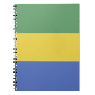 vlag van Gabon Notitieboek