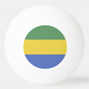 vlag van Gabon Pingpongballen