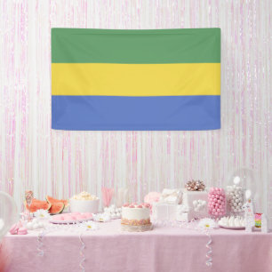 vlag van Gabon Spandoek