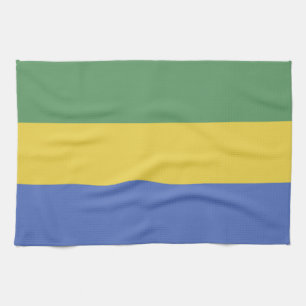 vlag van Gabon Theedoek
