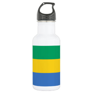 Vlag van Gabon Waterfles