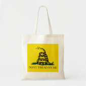 Vlag van Gadsden (niet op mij lezen) (slangenvlag) Tote Bag (Voorkant)