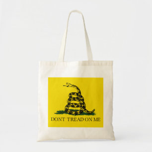 Vlag van Gadsden (niet op mij lezen) (slangenvlag) Tote Bag