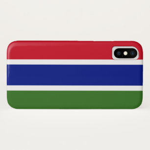 Vlag van Gambia iPhone X Hoesje