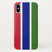 Vlag van Gambia Case-Mate iPhone Case (Achterkant)