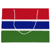 Vlag van Gambia Groot Cadeauzakje (Voorkant)