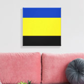Vlag van Gelderland Canvas Afdruk (Insitu (Woonkamer))