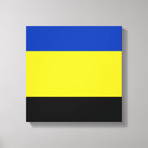Vlag van Gelderland Canvas Afdruk