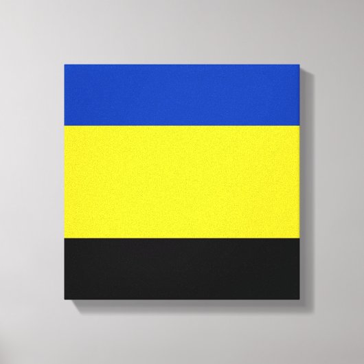 Vlag van Gelderland Canvas Afdruk (Voorkant)
